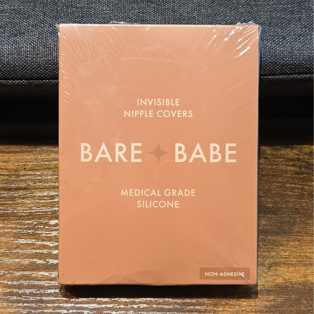 Bare Babe Nipple Covers Women Regular Caramel NEW Non-Adhesive Silicone AA-C